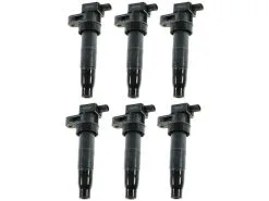 TRQ - Ignition Coil Set Of 6 - 2007 - 2017 Hyundai Santa Fe 3.3L / 3.5L V6 - ICA61581
