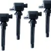 Replacement - Ignition Coil Kit - 4 Piece - 2007 - 2009 Suzuki SX4 2.0L 4-Cylinder - 904-116-K4