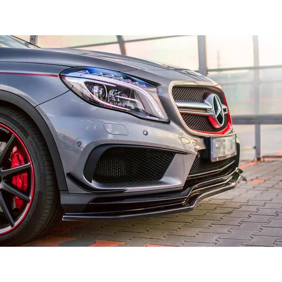 Mercedes-Benz GLA 45 AMG (14-17) Front Splitter - Maxton Design 2 Mercedes-Benz GLA 45 AMG (14-17) Front Splitter - Maxton Design - Image 2