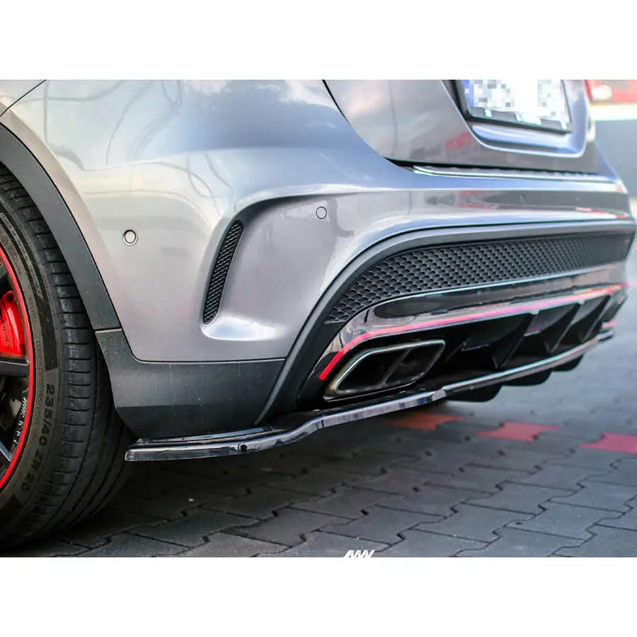 Mercedes-Benz GLA45 AMG (14-17) Rear Splitter - Maxton Design 3 Mercedes-Benz GLA45 AMG (14-17) Rear Splitter - Maxton Design - Image 3