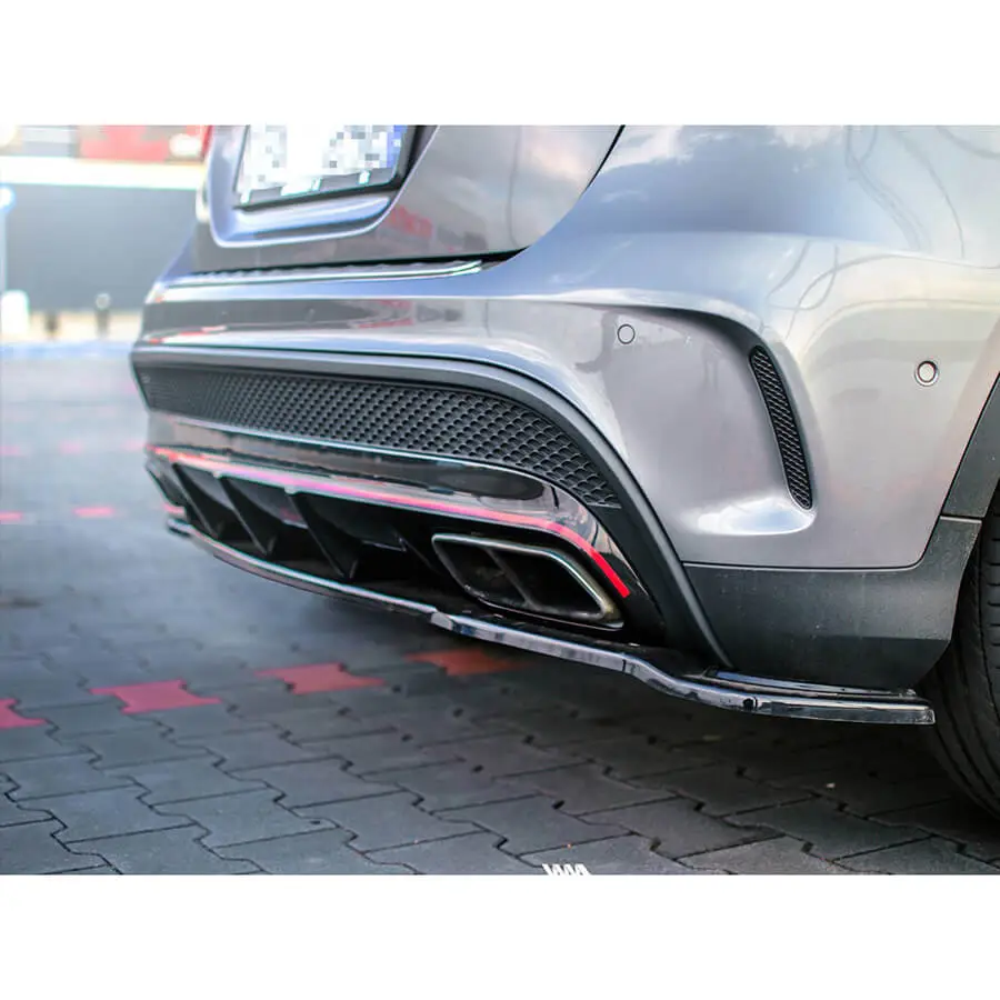 Mercedes-Benz GLA45 AMG (14-17) Rear Splitter - Maxton Design 2 Mercedes-Benz GLA45 AMG (14-17) Rear Splitter - Maxton Design - Image 2